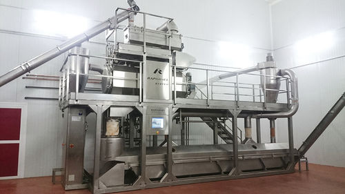 Esterilizador de proceso - RAPHANEL SYSTEM - de vapor / de gran capacidad / para la industria agroalimentaria