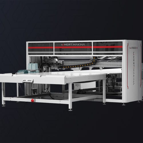 Máquina encoladora cola hot-melt - M-2500 - MERT MACHINERY - automática