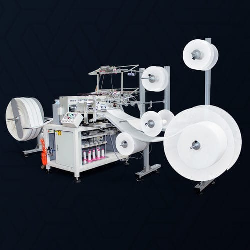 Máquina de coser con 12 agujas - M-6600 3D - MERT MACHINERY - de tejidos / fija / automática