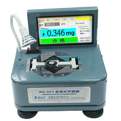 Máquina equilibradora vertical - EZ-301F - BalTech Co. Ltd. - dinámico / electromecánico / para ventilador