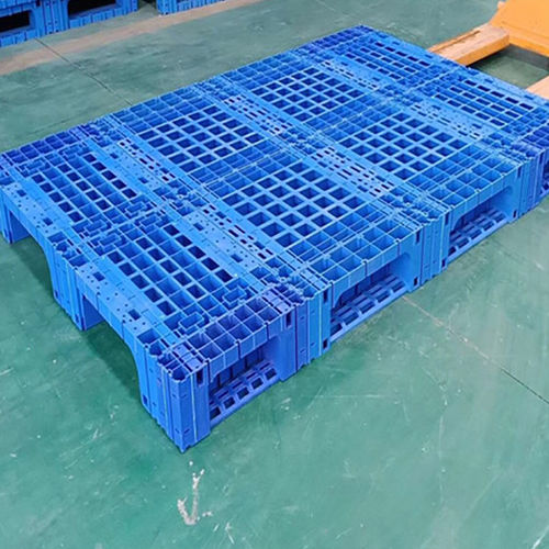 Palé de plástico - KT-L1812 - Qingdao King Tai Plastic Industry Co.,Ltd - de transporte / de almacenamiento / doble