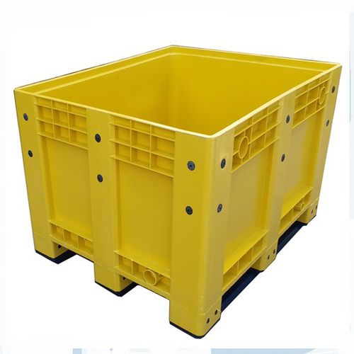 Caja-palé de plástico - KT-PB760S - Qingdao King Tai Plastic Industry Co.,Ltd - para almacenamiento / apilable / reutilizable