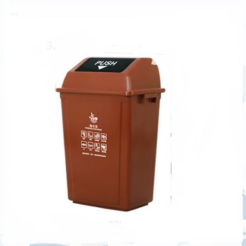 Cubo de basura de PP - KT-60L - Qingdao King Tai Plastic Industry Co.,Ltd - de residuos industriales / con tapa