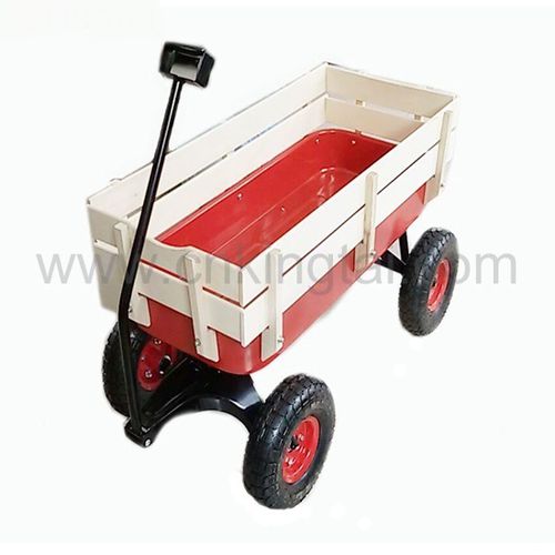 Remolque plataforma - KT-1801T - Qingdao King Tai Plastic Industry Co.,Ltd - para equipamiento industrial / de 2 ejes / de acoplamiento
