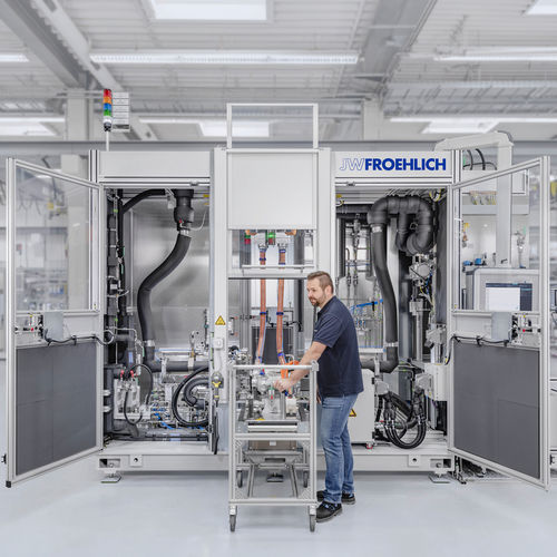 Banco de ensayo de presión - JW FROEHLICH Maschinenbau GmbH - de potencia / temperatura / de caudal