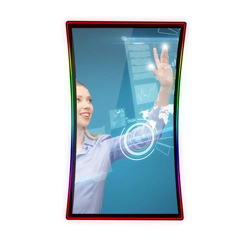 Monitor curvo - ITD55CMT5GC1 - Shenzhen ITD Display Equipment Co., LTD - LCD / con tecnología capacitiva proyectada / con pantalla táctil multipuntos