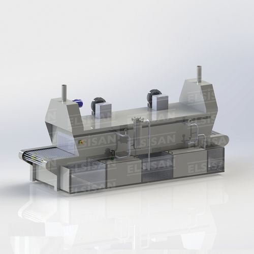 Máquina de lavado por aspersión - YBM series - Elsisan - automática / para aplicaciones automóviles / para tratamiento de superficie