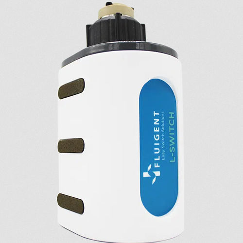 Válvula de dimensiones reducidas - L-SWITCH™ - FLUIGENT - para motor / de PEEK / de 6 vías