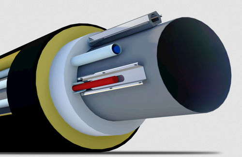 Tubería rígida para productos químicos - TRACE-THERM™ - PERMA PIPE - para gas / para aceite / preaislada