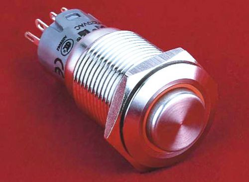 Botón pulsador táctil - LAS2GQH - Coca Enterprise Co.,Ltd. - IP67 / IP40 / con luz