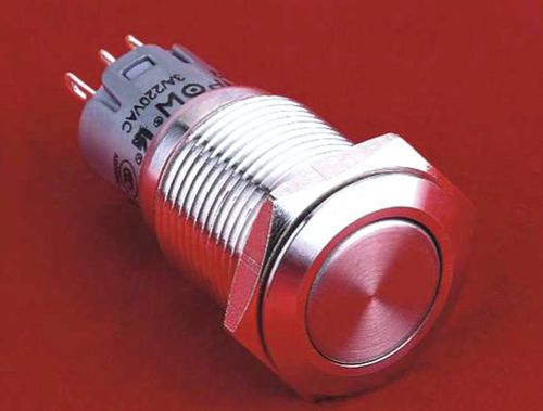 Botón pulsador táctil - LAS2GQF - Coca Enterprise Co.,Ltd. - IP67 / IP40 / con luz