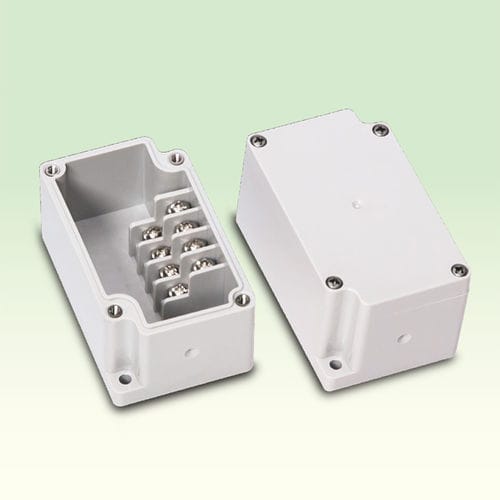 Caja montaje en pared - TB-PG-4 series - Coca Enterprise Co.,Ltd. - rectangular / de plástico / para bloques de conexión