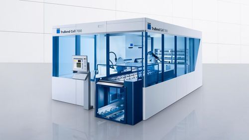 Prensa plegadora hidráulica - TruBend Cell 7000 - TRUMPF Maquinaria, S.A. - CNC / de alta velocidad / robotizada