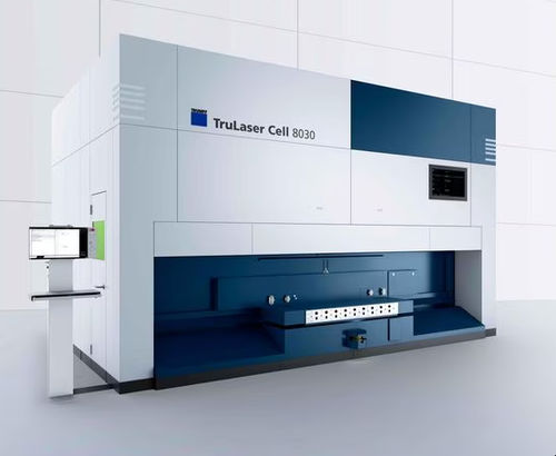 Máquina de corte láser de fibra - TruLaser Cell 8030 - TRUMPF Maquinaria, S.A. - láser 3D / para metal / de chapa