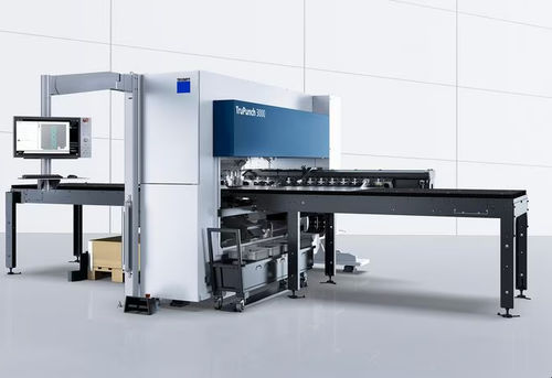 Punzonadora automatizada - TruPunch 3000 series - TRUMPF Maquinaria, S.A. - eléctrica / de chapa / punzonadora