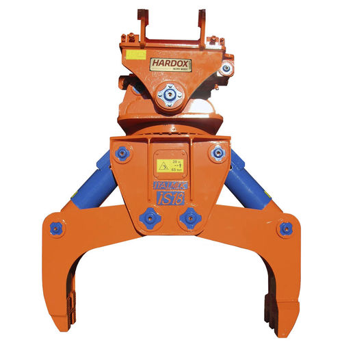 Pulpo para excavadora - IS18 - Italmek - hidráulico / para reciclado de automóviles / para excavadora