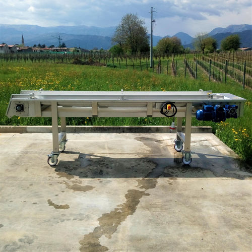 Mesa de separación para la industria alimentaria - TCO - Favrin S.r.l. - para la uva
