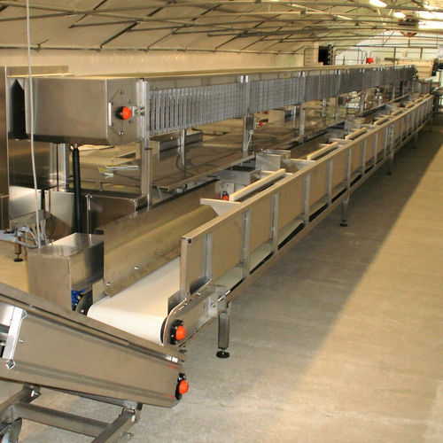 Transportador de banda - NLR - Favrin S.r.l. - reclinable / de transporte / para fruta