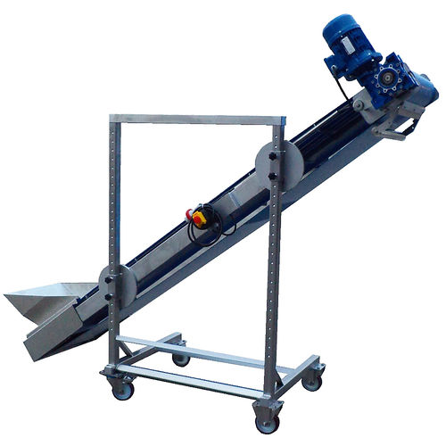 Transportador de banda - NSR - Favrin S.r.l. - reclinable / de transporte / para fruta
