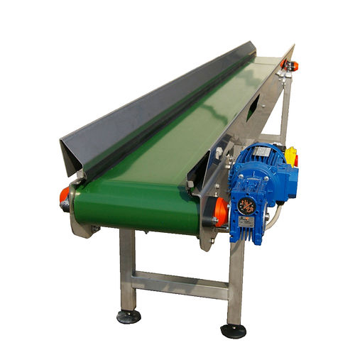 Transportador de banda - NF series - Favrin S.r.l. - horizontal / de transporte / de acero inoxidable