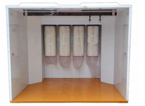 Cabina de empolvado para piezas de recambio - XMF series - SELLERPRO COMPANY - para equipo pesado / cartucho filtrante