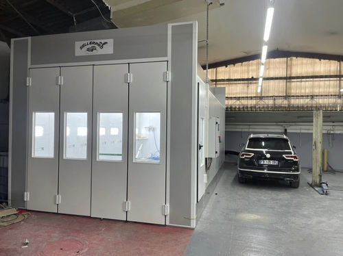 Cabina de pintura cerrada - NS8000 - SELLERPRO COMPANY - para vehículos / para estructura metálica / con filtro