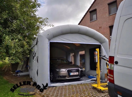 Cabina de pintura abierta - OXFORD 2 - SELLERPRO COMPANY - para vehículos / con filtro / ATEX