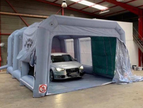 Cabina de pintura abierta - OXFORD PL - SELLERPRO COMPANY - para vehículos / con filtro / ATEX