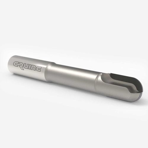 Fresa frontal hemisférica - AM210 series - Cruing Italy srl - monobloque / de perfilado / PCD