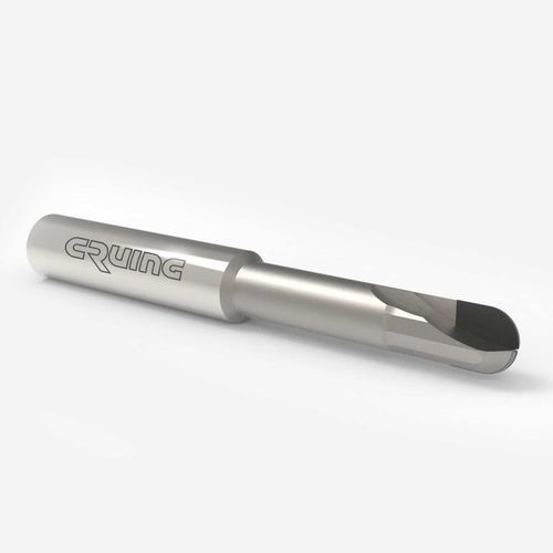 Fresa frontal hemisférica - AM22 series - Cruing Italy srl - carburo sólido / de perfilado / PCD