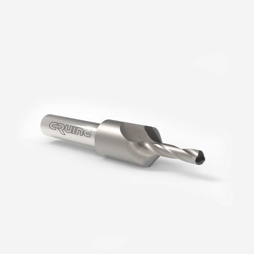 Broca monobloque - ST2-V - Cruing Italy srl - para PRFC / de carburo / de PCD