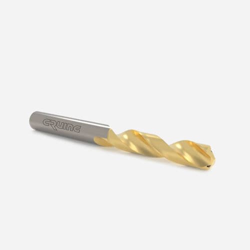 Broca monobloque - AD10 series - Cruing Italy srl - para aluminio / de carburo / de alta eficacia