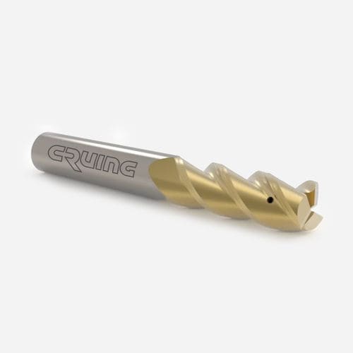 Fresa carburo sólido - AM200 series - Cruing Italy srl - para aluminio / para corte / borde de corte