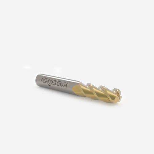 Fresa toroidal - AM250 series - Cruing Italy srl - carburo sólido / de ranurado / para aluminio
