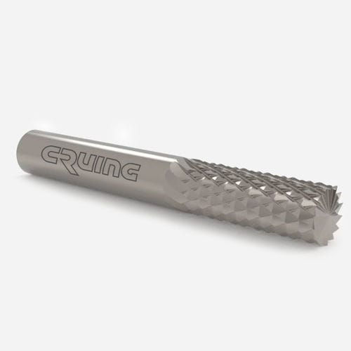 Fresa carburo sólido - AM350 series - Cruing Italy srl - de contorneado / de desbarbado / para compuestos