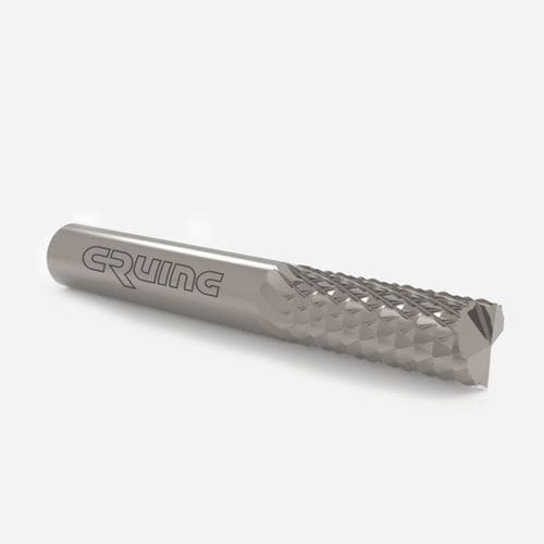 Fresa carburo sólido - AM400 series - Cruing Italy srl - de desbarbado / de contorneado / para compuestos