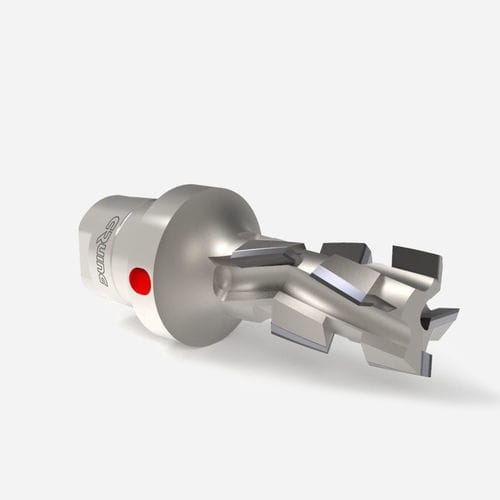 Fresa monobloque - AES1 series - Cruing Italy srl - de contorneado / borde de corte / cónica