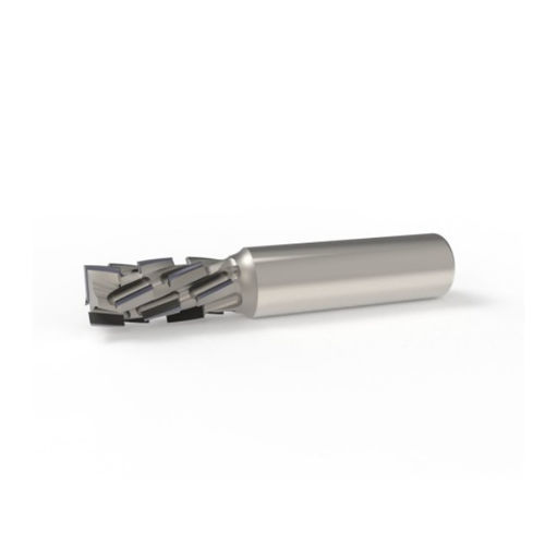 Fresa de plaquita - AEH6 series - Cruing Italy srl - PCD / de cono cilíndrico / para máquina CNC