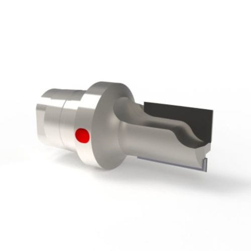 Fresa de plaquita - AES4 series - Cruing Italy srl - PCD / para máquina CNC / de alta precisión