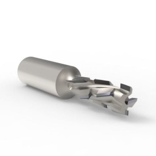 Fresa monobloque - MACH 2.3 AEH2 - Cruing Italy srl - de cono cilíndrico / para máquina CNC / de 4 dientes