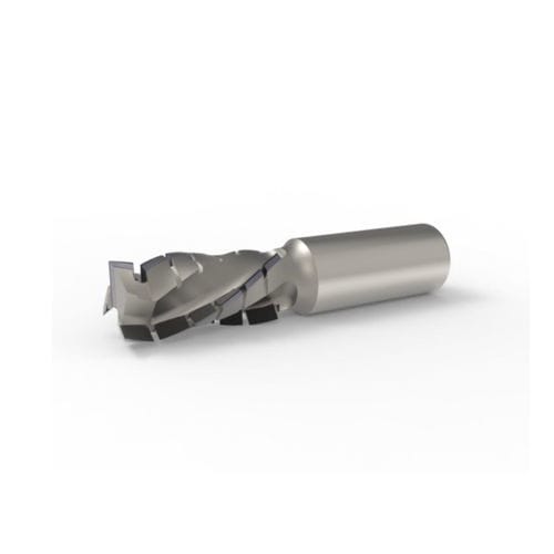 Fresa de plaquita - Mach 3 EVO Neg - Cruing Italy srl - de contorneado / de inmersión / PCD