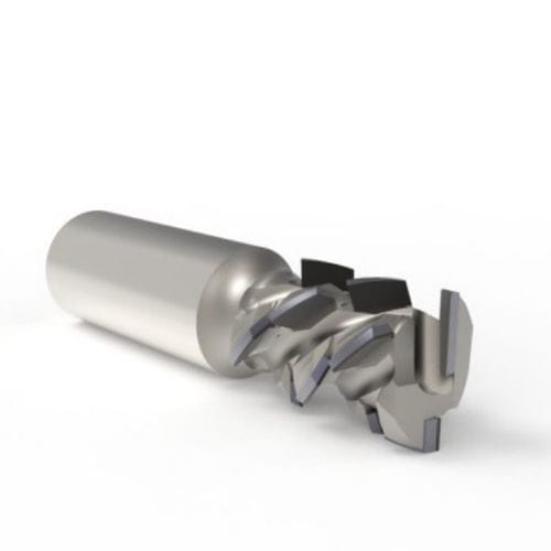 Fresa de plaquita - Mach 2 45° Neg  - Cruing Italy srl - de copia / de contorneado / para madera