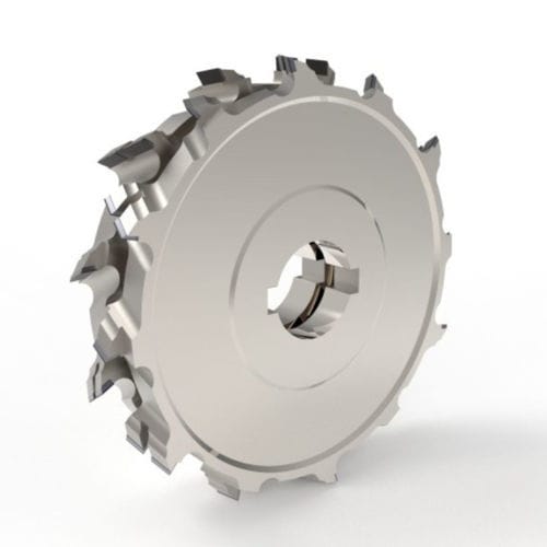 Fresa de plaquita - DSA30 series - Cruing Italy srl - de ángulo / para juntas / PCD