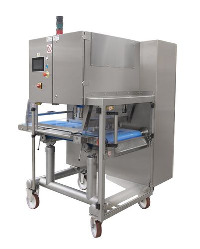 Cubicadora para queso - ARES - Gelmini - compacta / con cinta de alimentación