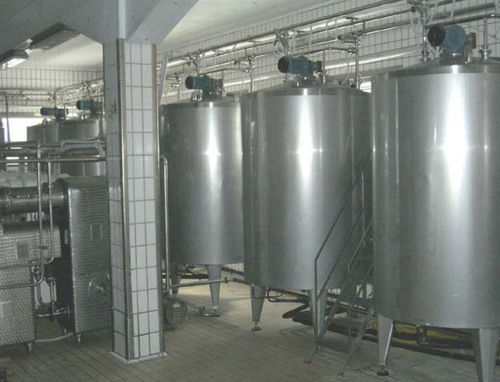 Línea de producción de mantequilla automática - Sordi SRL - de acero inoxidable