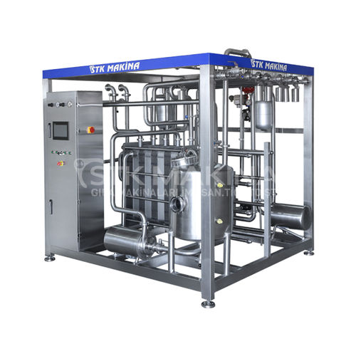 Pasteurizador para productos lácteos - STK Makina - automático