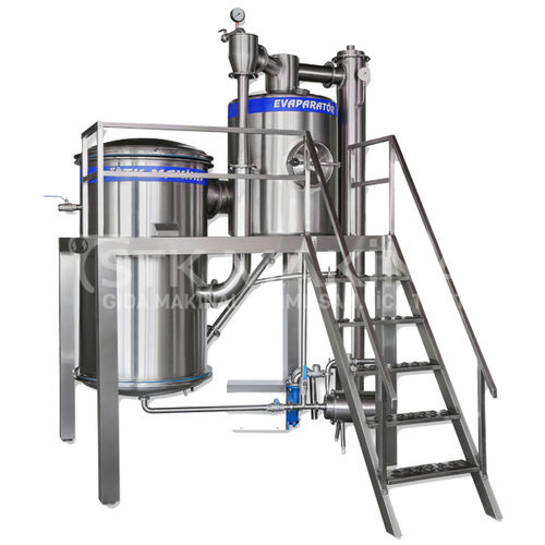 Evaporador de vacío - STK Makina - de proceso / para productos lácteos
