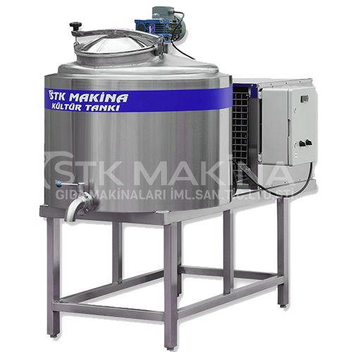 Cuba para leche - STK Makina - de producción / vertical