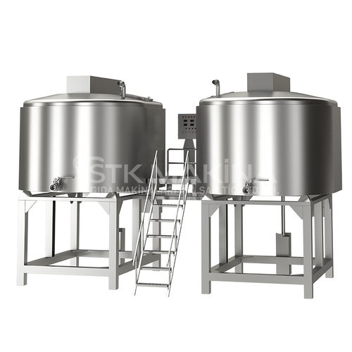 Depósito de proceso - STK Makina - para calefacción / para leche / cilíndrico