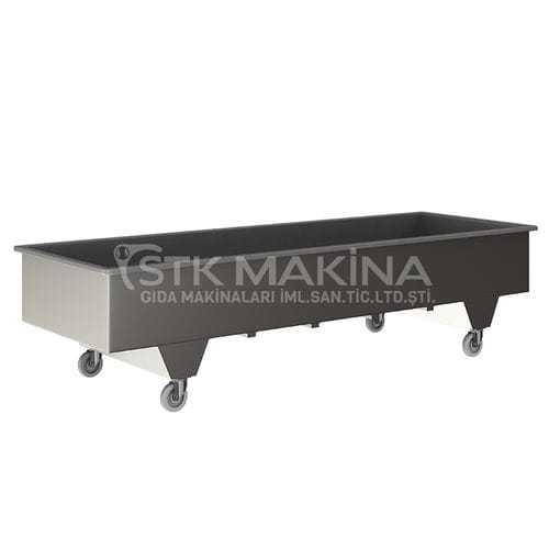 Cubeta de cuajadura de acero inoxidable - STK Makina